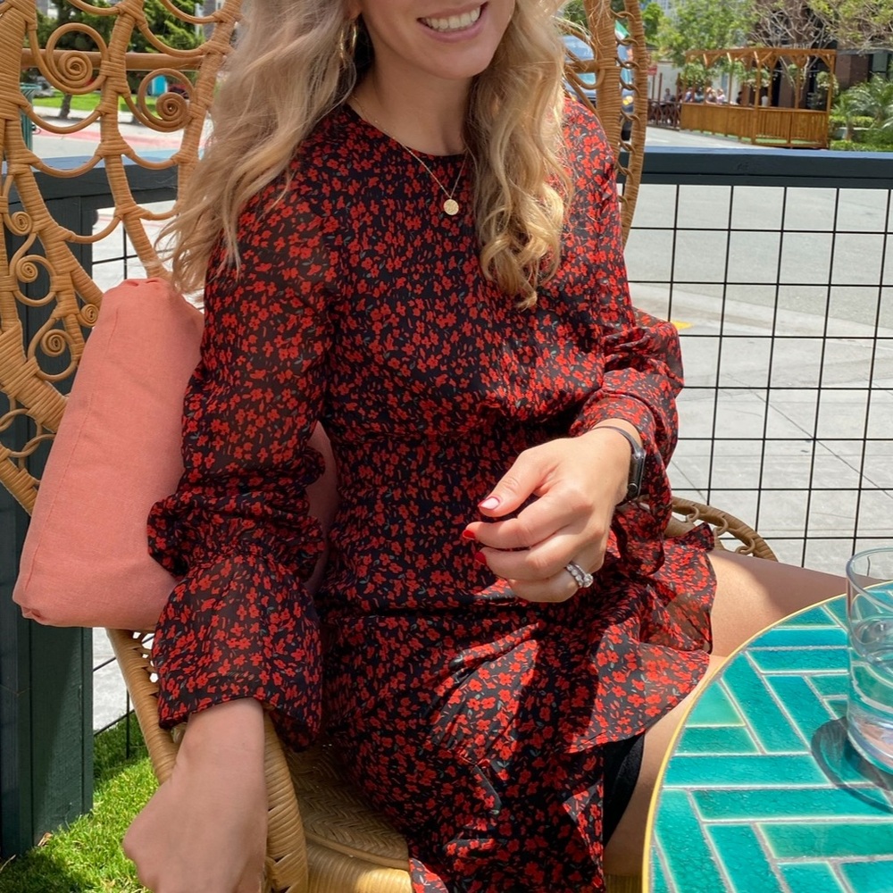 Lulus floral dress